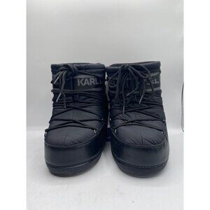 Karl Largerfeild Pavan Women's Round Toe Winter & Snow Boots Size 7 Pre Owned